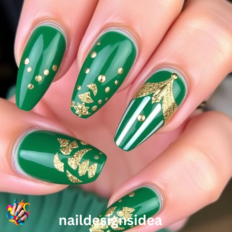 Green nails have become an exciting and stylish trend in the world of manicures.