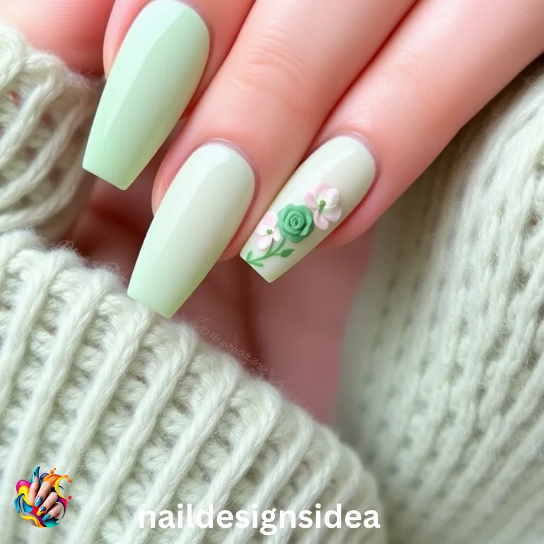 Green nails have become an exciting and stylish trend in the world of manicures.