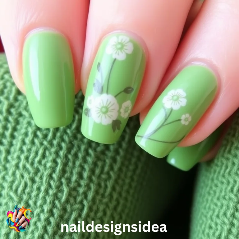 Green nails have become an exciting and stylish trend in the world of manicures.