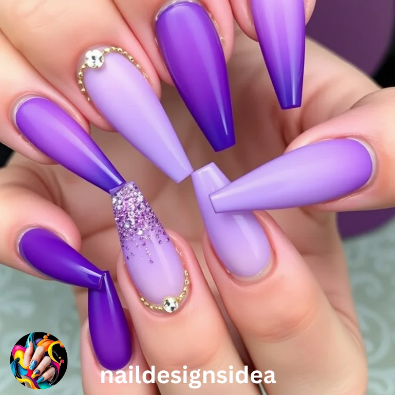 Cute long nails are perfect for those who want to add a touch of playfulness to their style