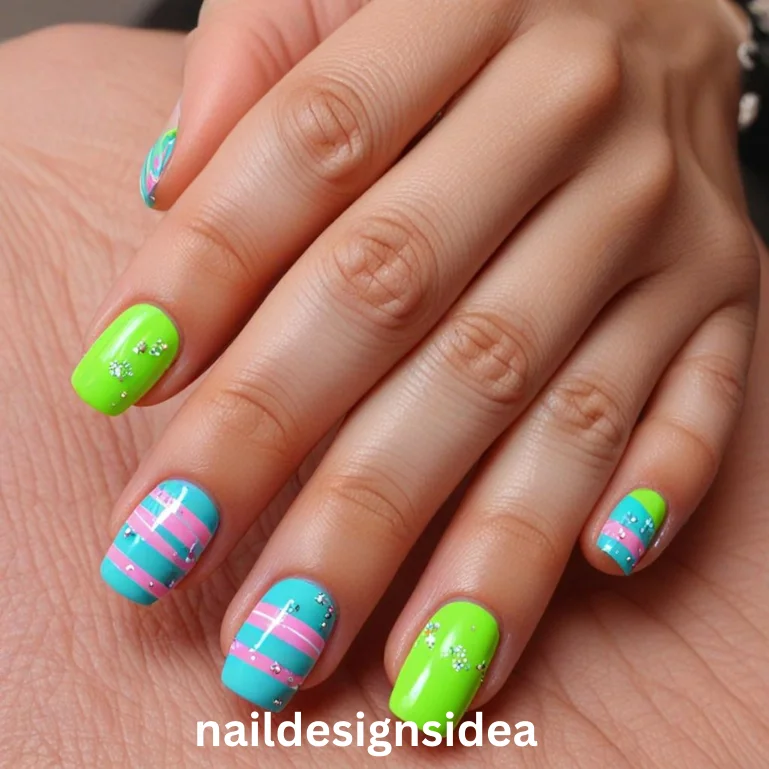 Short nail designs can complement any occasion, whether a business meeting, a casual day out, or a night on the town. 