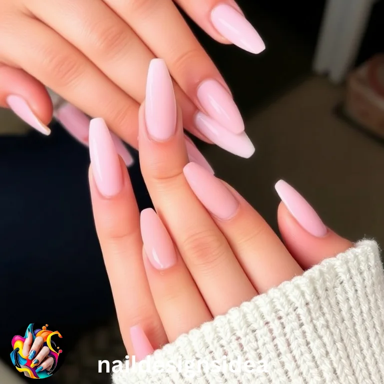 Cute long nails are perfect for those who want to add a touch of playfulness to their style