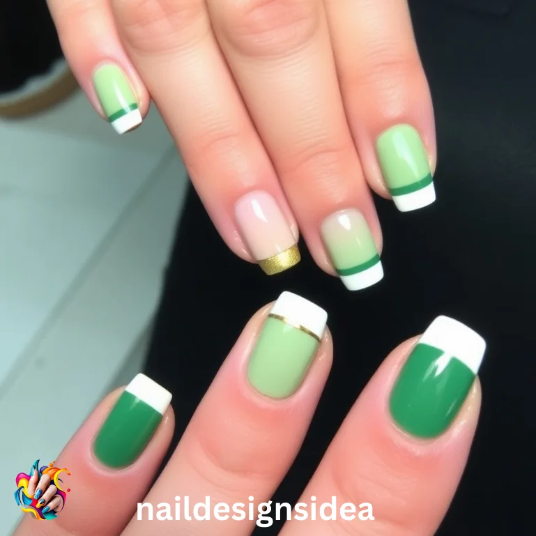 Green nails have become an exciting and stylish trend in the world of manicures.