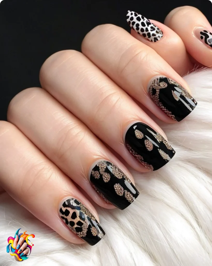 Animal Print Nail Designs