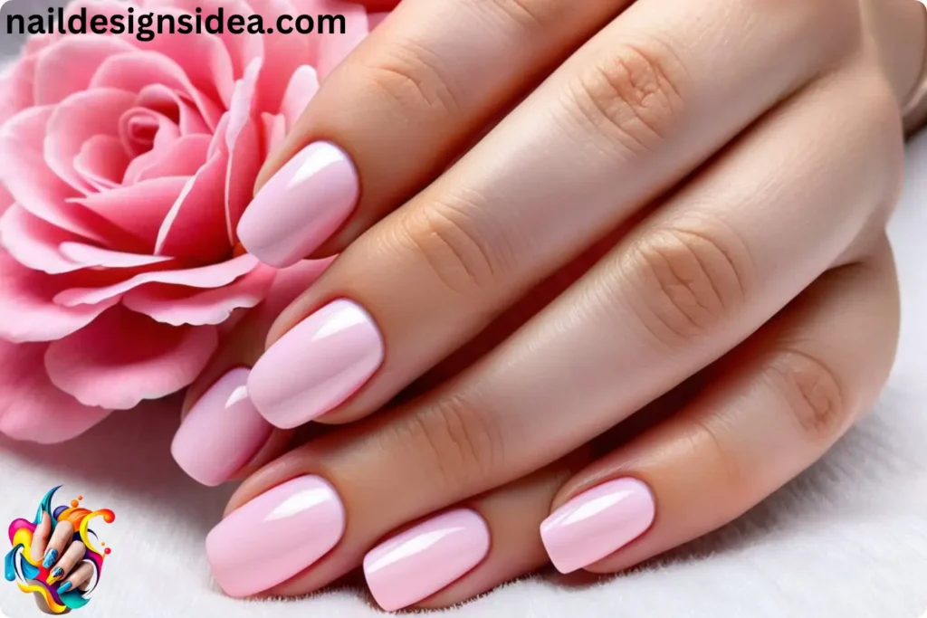 Baby Pink Nails