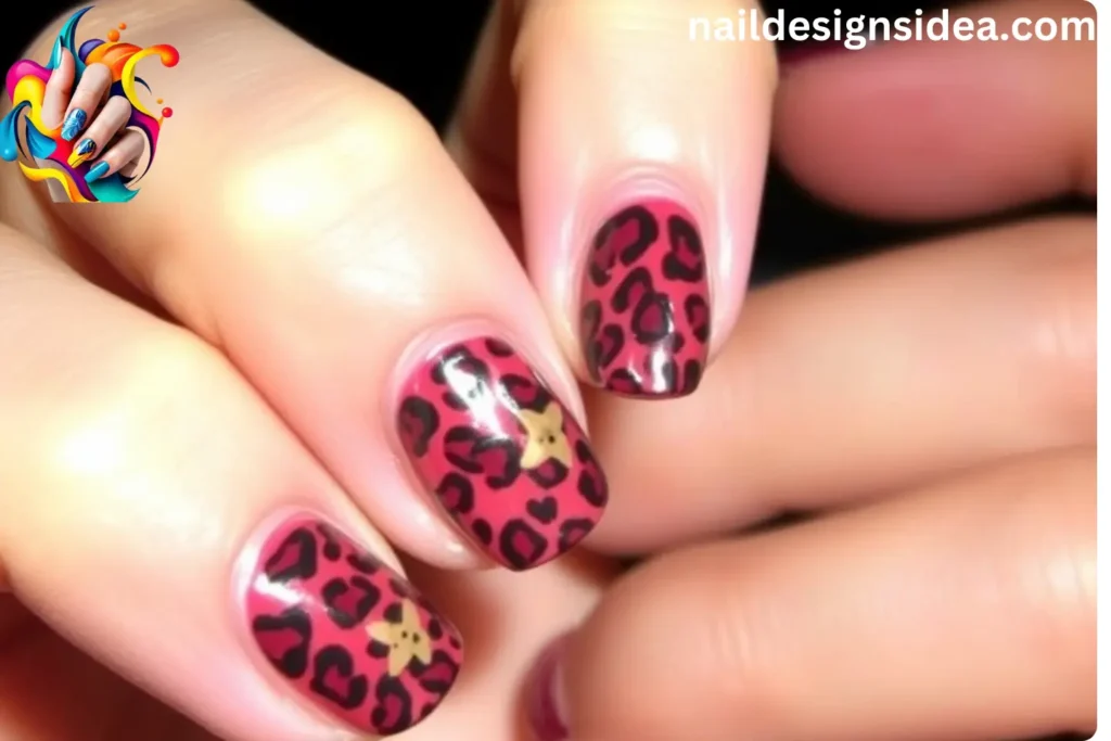 Cherry Mocha Animal Print