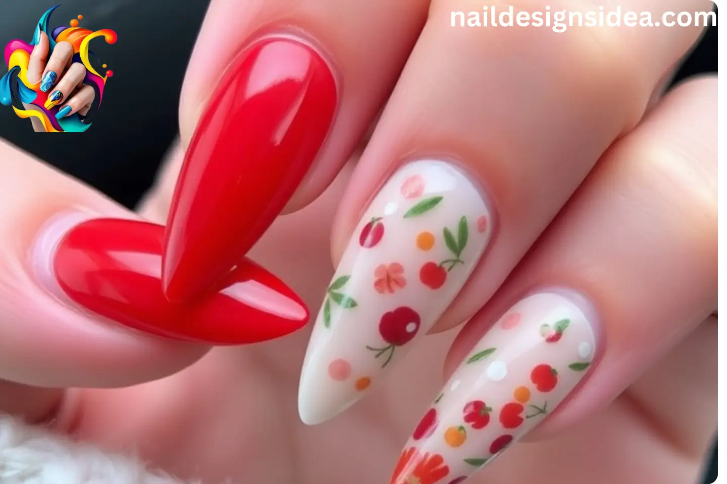 Cherry Mocha Nail Ideas in 2024: Juicy Autumn Manicure Designs