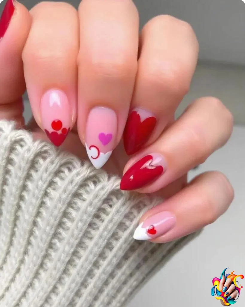 Chic Heart Nail Designs for a Romantic Vibe