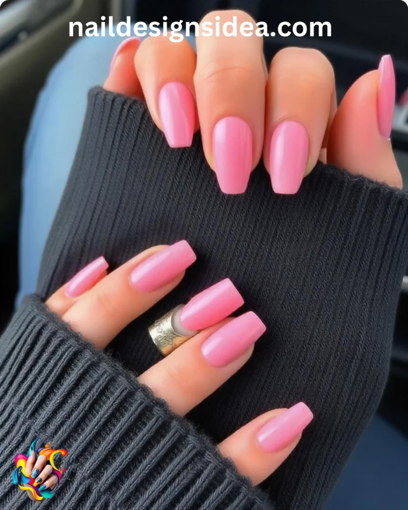 Classic Pink Nail Designs