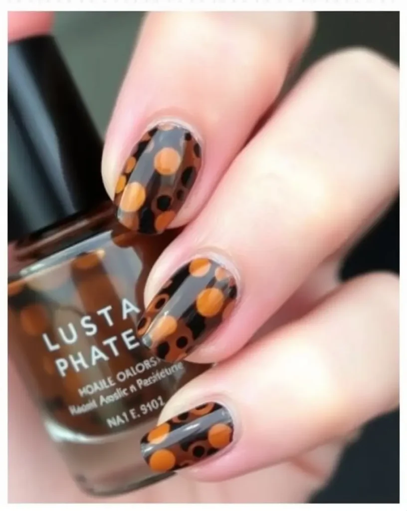 Classic Tortoise Shell Manicure Designs