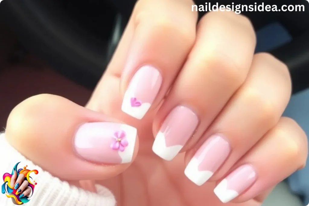 Cute French Tip Nails