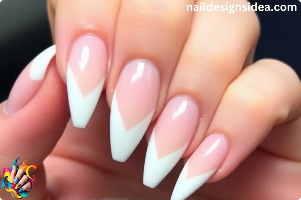 Gel French Tip Nail Designs