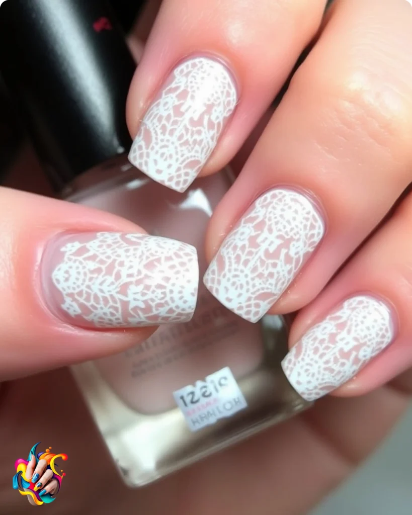 Lace Nail Art