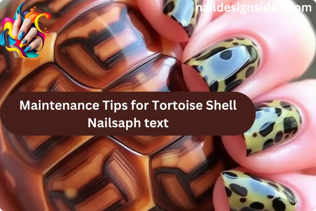 Maintenance Tips for Tortoise Shell Nails