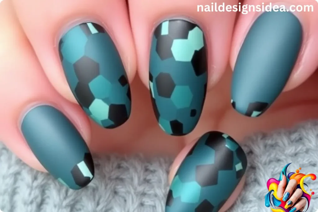 Matte Tortoise Shell Nails Ideas