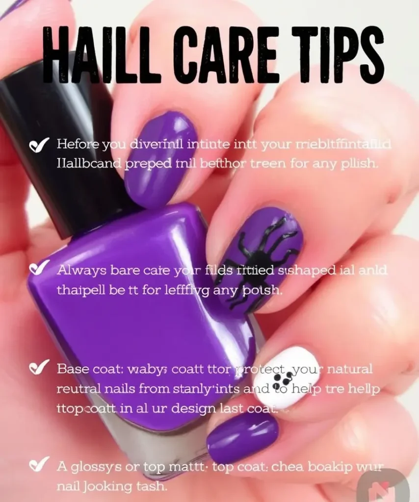 Nail Care Tips for Halloween Designs