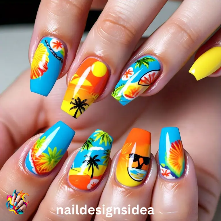 Summer nails are all about fun, creativity, and bold colors.