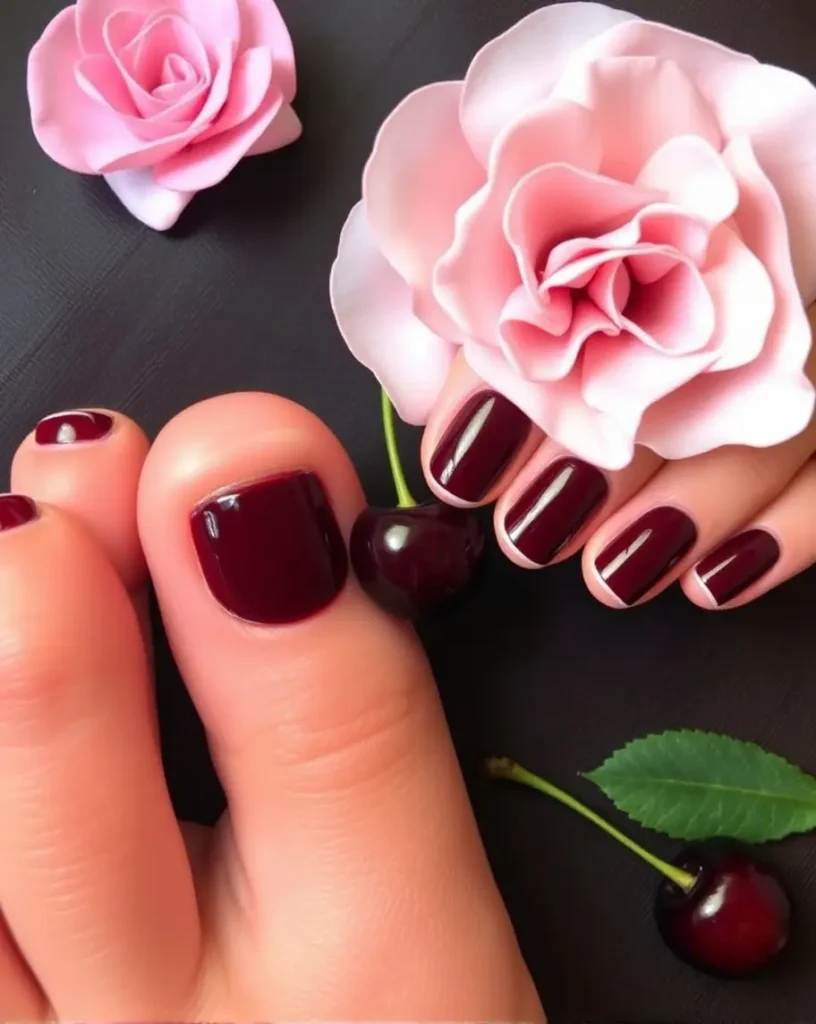 Black Cherry Pedicure Services



