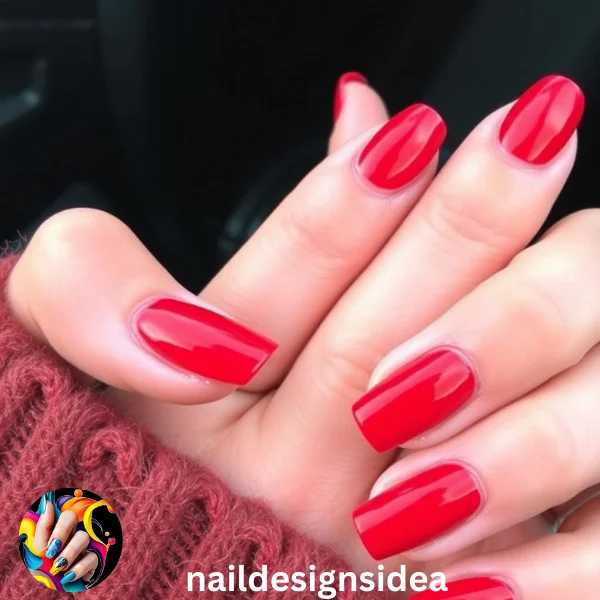 Although red nail paint has always been linked to passion and elegance, current fashion moves toward bolder, more vivid shades