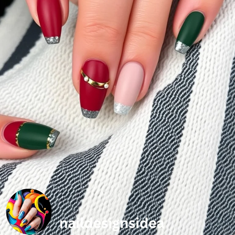 Festive Christmas Nails with Creative Nail Design Ideas for the Holiday Season