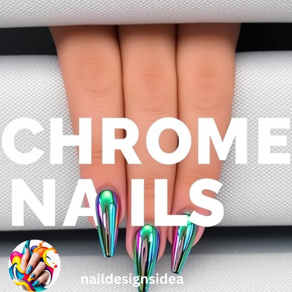 Chrome Nail designs for a Stunning, Dazzling Look You'll Love to Try