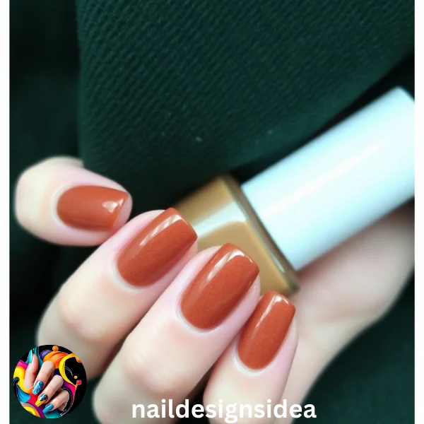 Cinnamon Glaze Nails: A Warm and Trendy Nail Design for Every Season