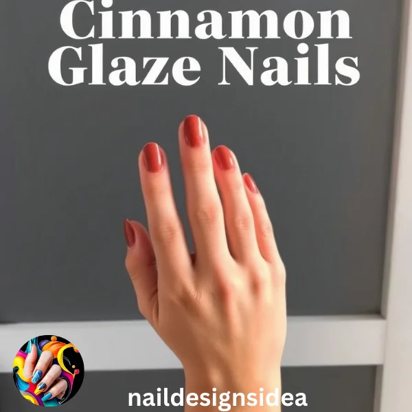 Cinnamon Glaze Nails: A Warm and Trendy Nail Design for Every Season