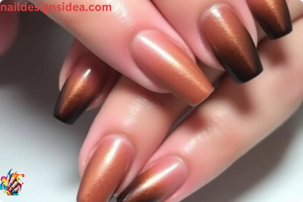 Copper Gradient Nails