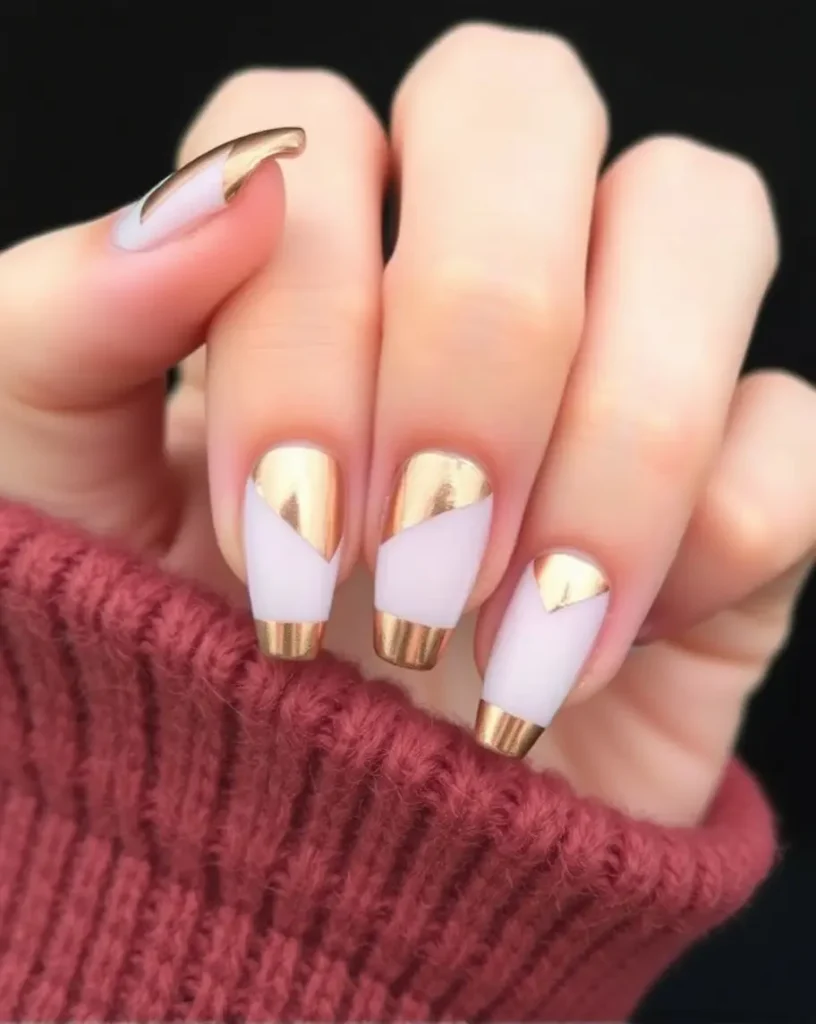 Copper Nails with Negative Space