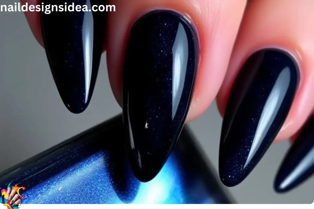 Dark Holo Nail Ideas