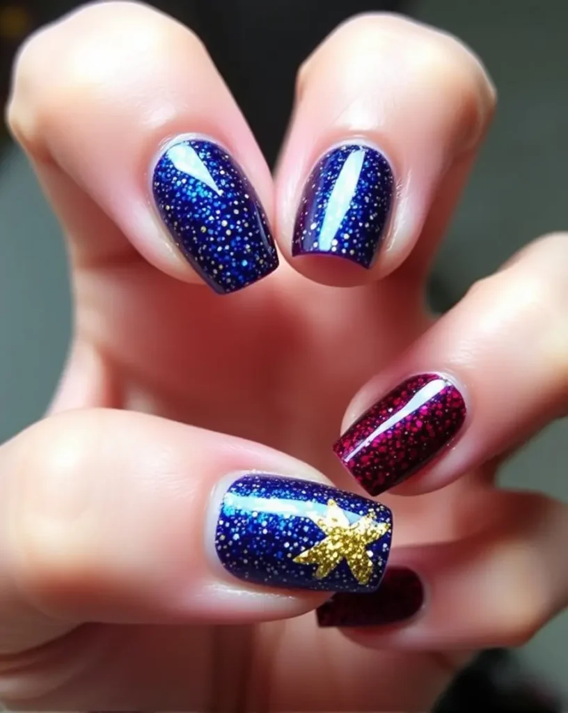 Deepavali Dazzle Nails