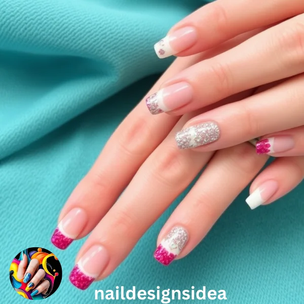 Designs like these don't fade over several days because the polish lasts longer when done dry.