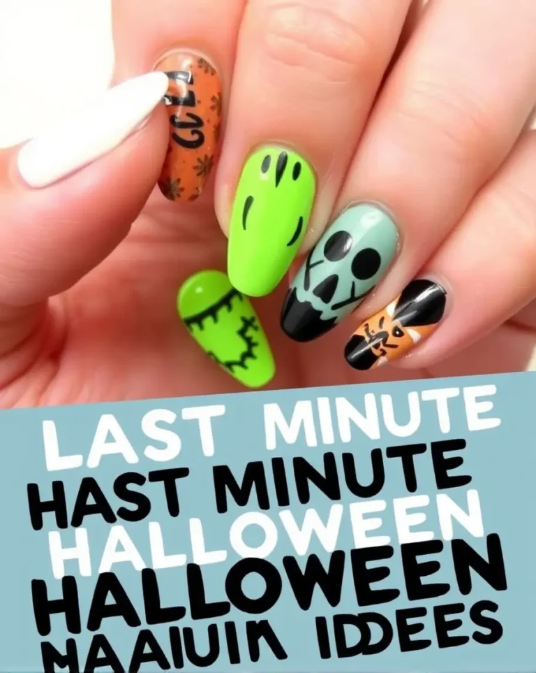 Last Minute Halloween Manicure Ideas for 2024