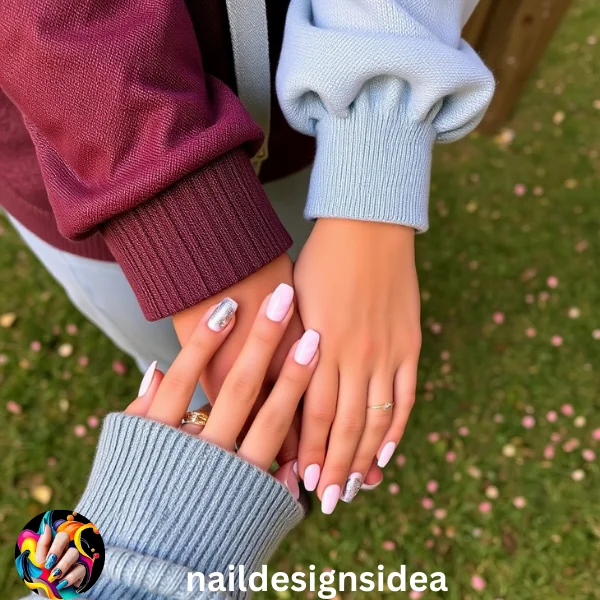 The idea of combining a proposal with a manicure not only offers a visual treat but also makes the moment Instagram-worthy. 