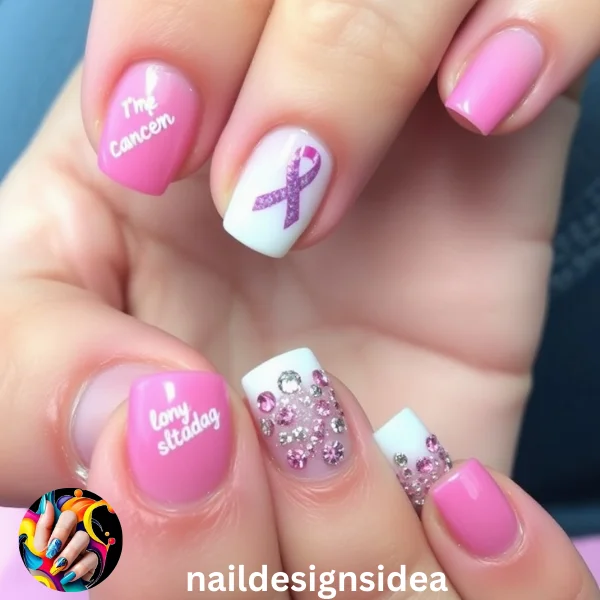 Breast cancer nail designs and pink ribbon manicures are becoming popular among women and advocates who want to make a bold statement and show solidarity with breast cancer survivors.