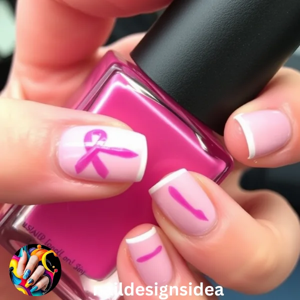 Breast cancer nail designs and pink ribbon manicures are becoming popular among women and advocates who want to make a bold statement and show solidarity with breast cancer survivors.