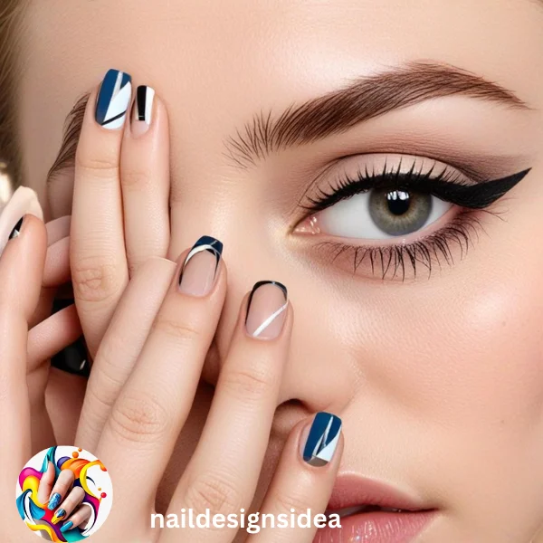 Creative Eye Shadow Nail Designs and Nail Design Ideas 