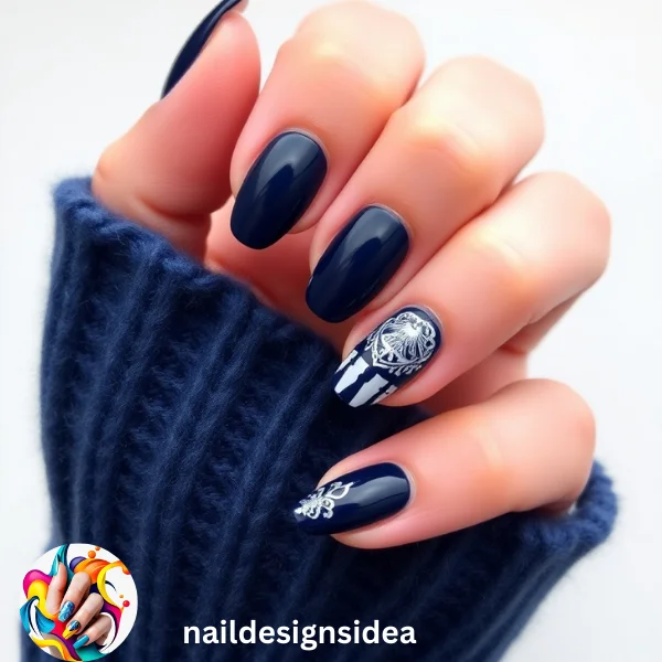 Navy nail colors combine versatility, elegance, and style for any occasion.