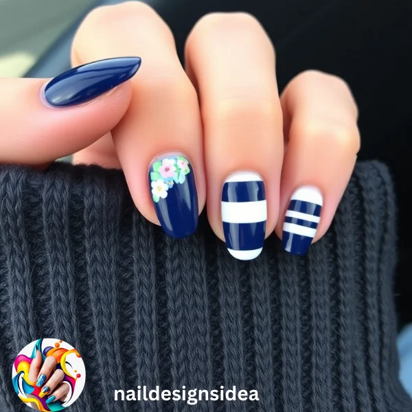 Navy nail colors combine versatility, elegance, and style for any occasion.