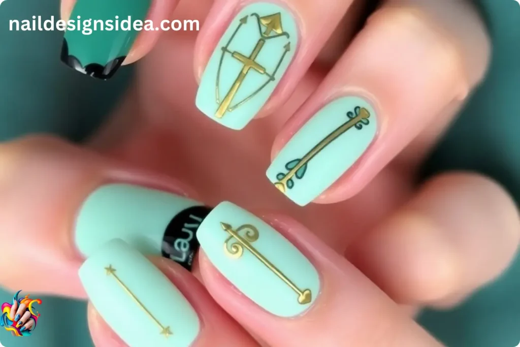 Bold Sagittarius Nail Designs: 30 Stunning Ideas to Show Off Your Zodiac Style