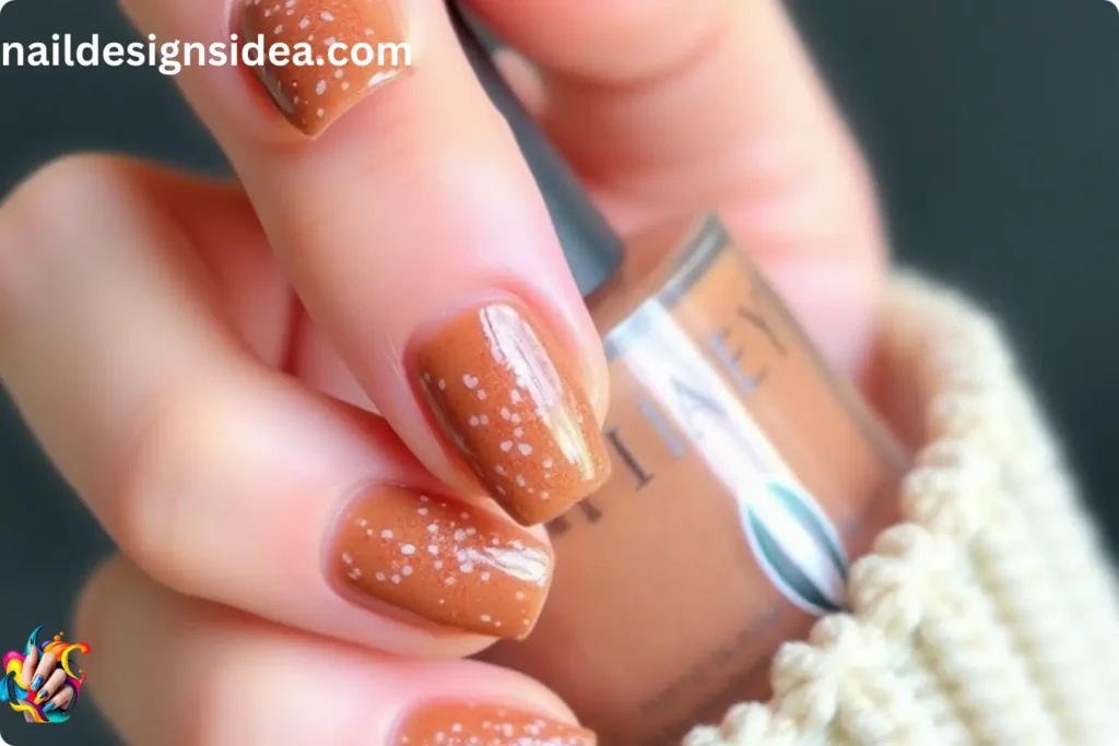 Cinnamon Sugar Donut Nails