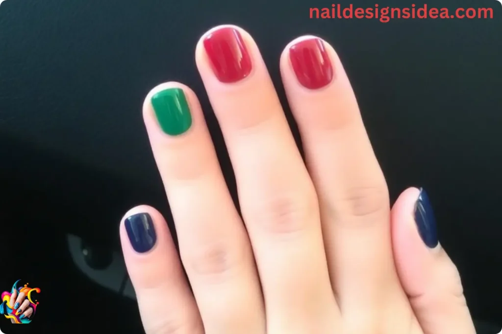 Jewel-Toned Nails for New Year