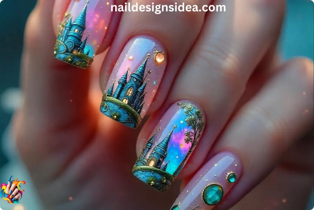 3D Fairy Tale Whimsy Nails