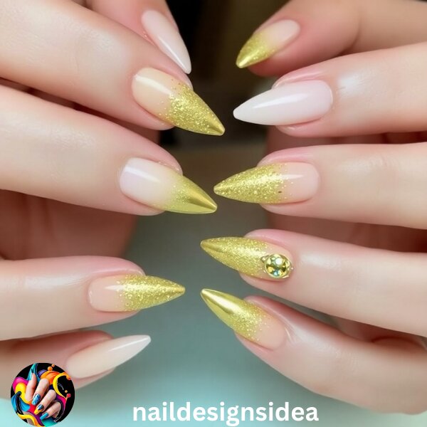 Unleash Stunning Elegance, Luxe Gold Nail Ideas for 2025