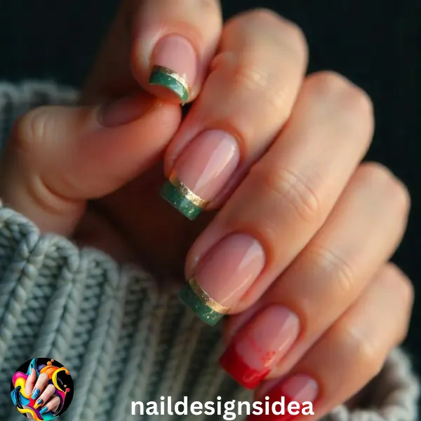 Dainty holiday nail ideas are all about keeping it chic, delicate, and perfect for the season. 