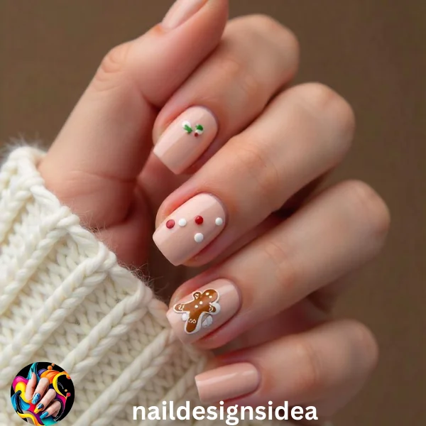 Dainty holiday nail ideas are all about blending subtlety with festive charm. 