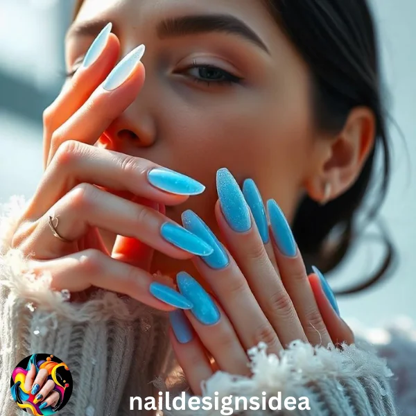 Bella Hadid's Icy Jelly Nails, A Stunning Trend to Try