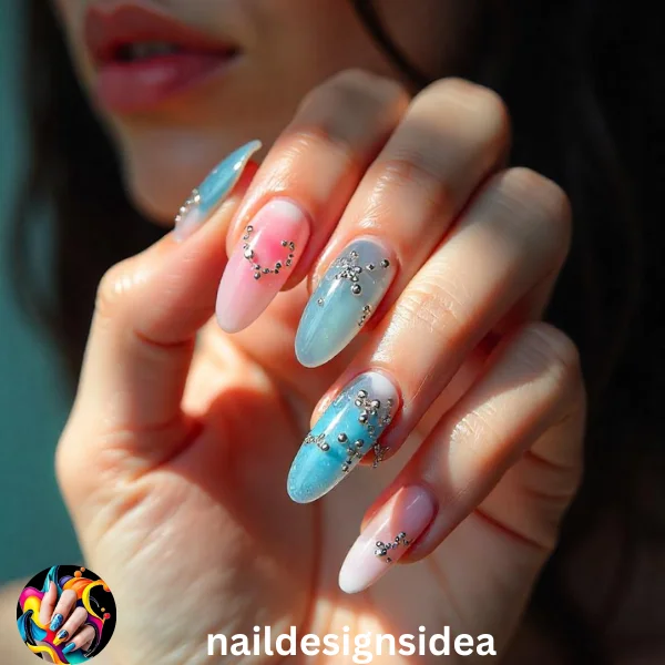 With Bella's influence, the icy jelly nail design is now a must-try for anyone wanting to stay on top of nail art trends.