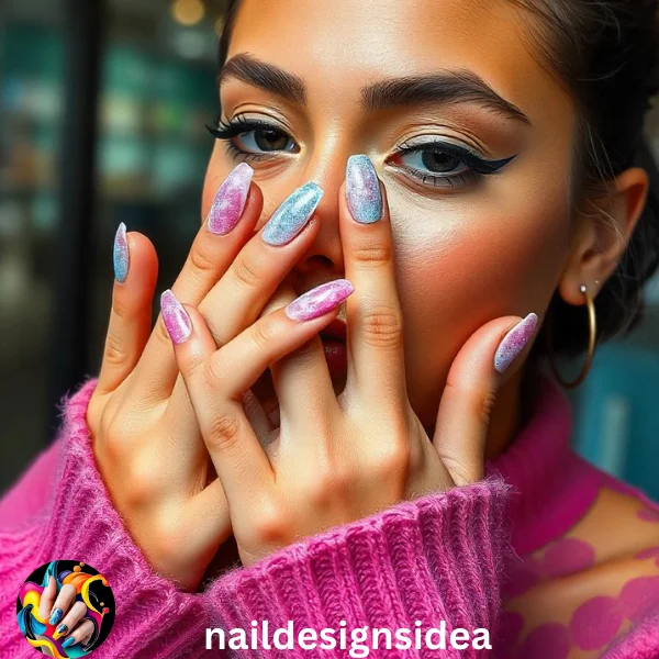 With Bella's influence, the icy jelly nail design is now a must-try for anyone wanting to stay on top of nail art trends.