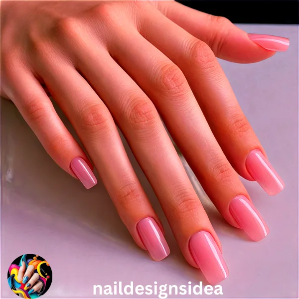 Minimalism is a core trend in Korean beauty. Jelly nails offer a clean, natural look without overpowering your style. 